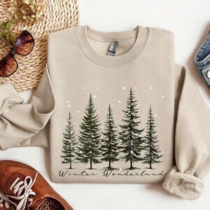 Winter Wonderland, Winter Sweatshirt, Christmas For Women, Winter Gift, Family